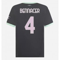 Muški Nogometni Dres AC Milan Ismael Bennacer #4 Rezervni 2024-25 Kratak Rukav